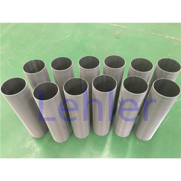 Vertical Wire Screen Strong Construction High - Precision Slot Opening