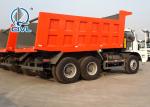 New 6x4 Sinotruk Mining Dump Truck 50T Tipper Truck Bottom Thickness 12mm And