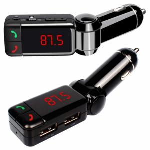 Cheap BC06 High Performance Digital Wireless Bluetooth Fm Transmitter in-Car Bluetooth Receiver Fm Radio Stereo Adapter for sale
