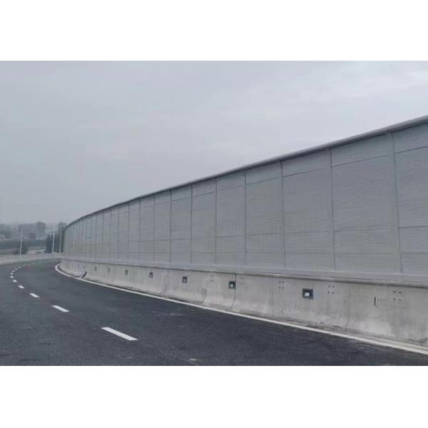 UV Resistance Concrete Noise Barrier Effective Solution for Noise Reduction