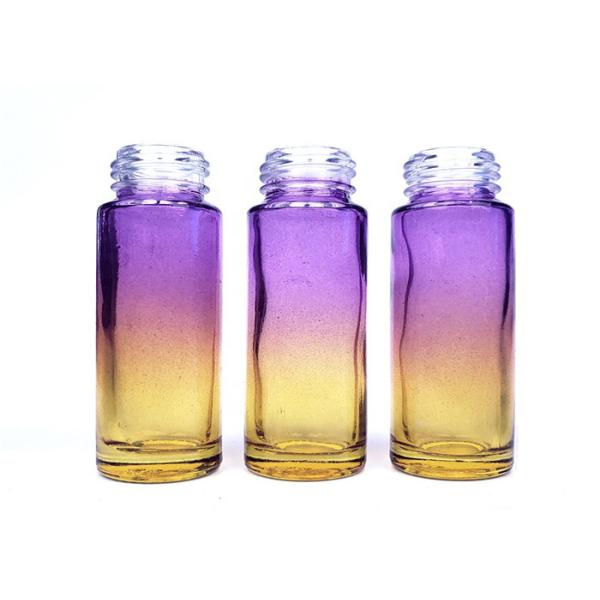 10 Ml Gradient Color Glass Roller Bottles For Essential Oil Roll On Bottle