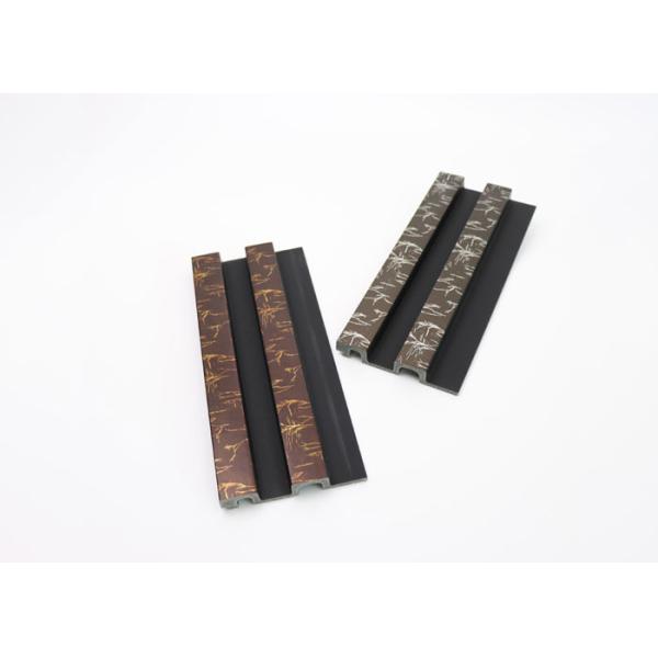 Wooden Color Decorative Wall Panel Polystyrene 3D PS Fluted Wall Panel Wallboard