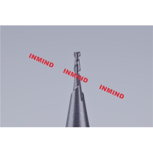 Milling Machine Micro End Mill Performance Tool 0.5 - 0.6 um Ultra Fine Grain Size