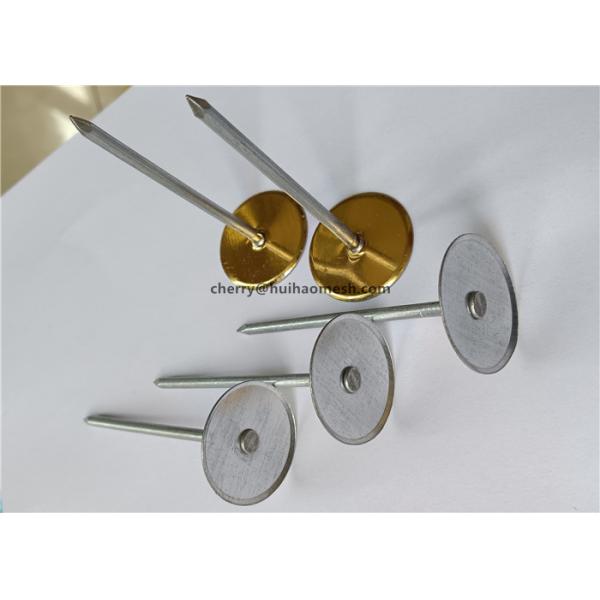 10 Gauge HVAC Ducting Insulation Weld Pins For Duct Wrap Or Duct Liner Fastening Works