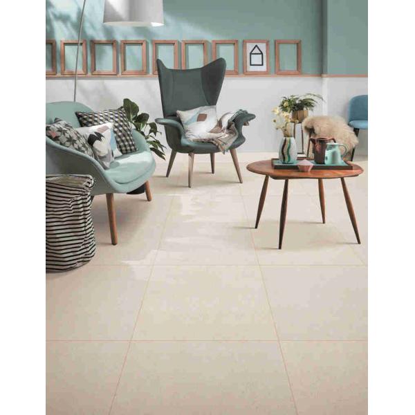 White Color Full Body Porcelain Tile / Anti Frost Granite Stone Tile 24 X 24