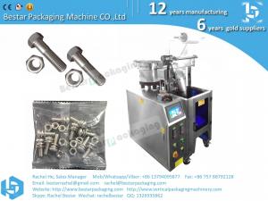 Cheap How to pack mix screws nails hardware into one pouch bag, Bestar counting packing machine for sale