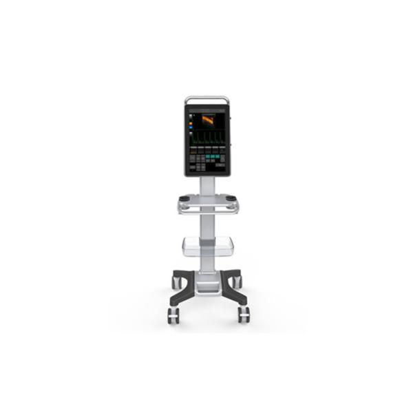 PW Function Color Doppler Machine Trolley Untrasound Scanner With 18.5 Inch Color Touch Screen