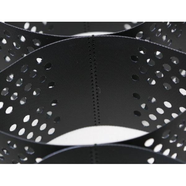 Black HDPE Geocell Products Geocellular Confinement Ground Grid