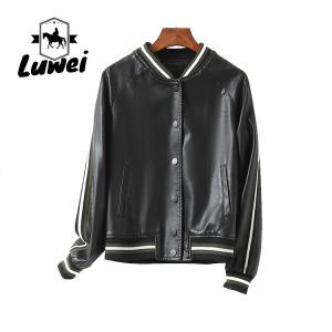 Plus Size Stand Collar Leather Motorcyclejaqueta Windcheater Utility Outdoor Sports Women Faux Fur Jacket