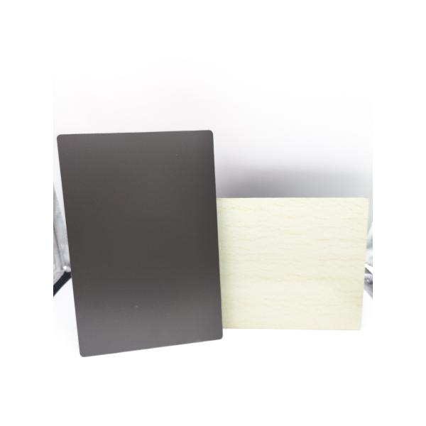 High Gloss Aluminium Exterior Wall Panels , Fluorocarbon Coated ACP Plastic Sheet