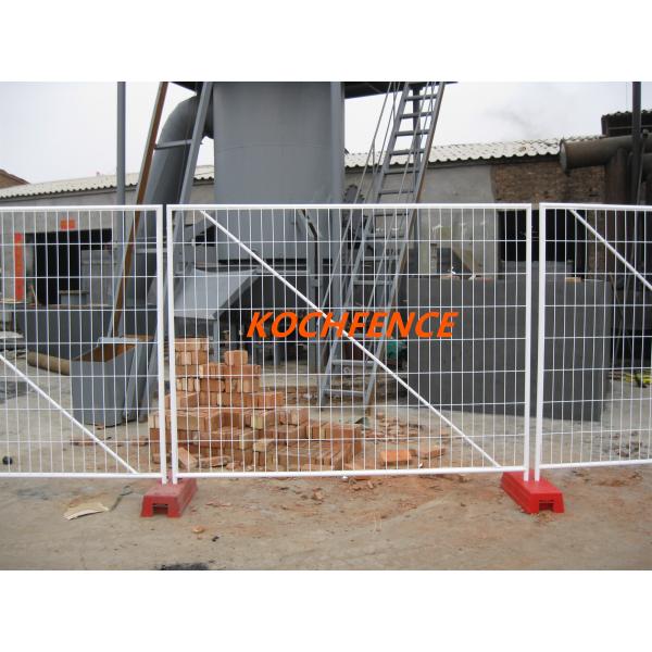 Elegant Design Temporary Security Fencing With 1800mm 2000mm 2100mm Panel Height