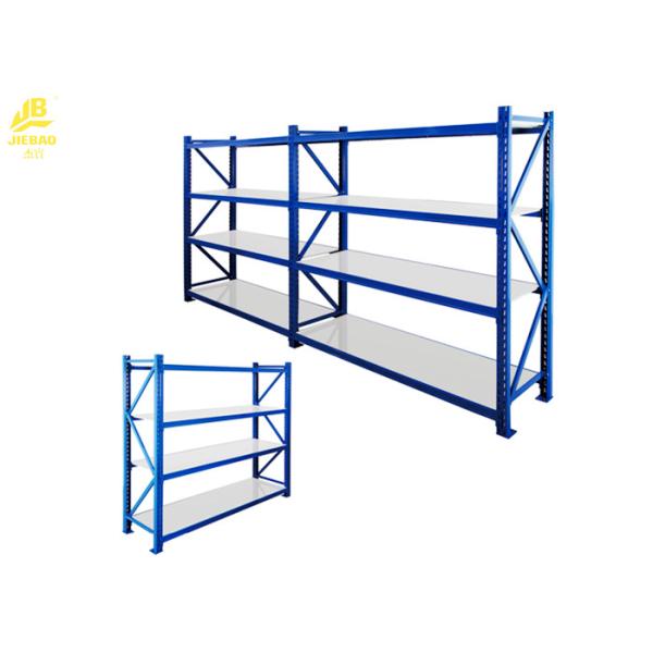70*63*1.5mm Beam Heavy Duty Metal Racks Q235 Steel Materials Customers Size