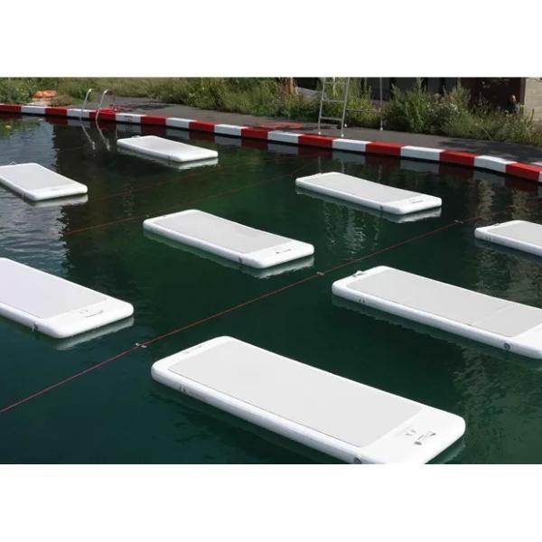 12cm Inflatable Aqua Yoga Mat Leakage - Prevention CE Approved For Fitness