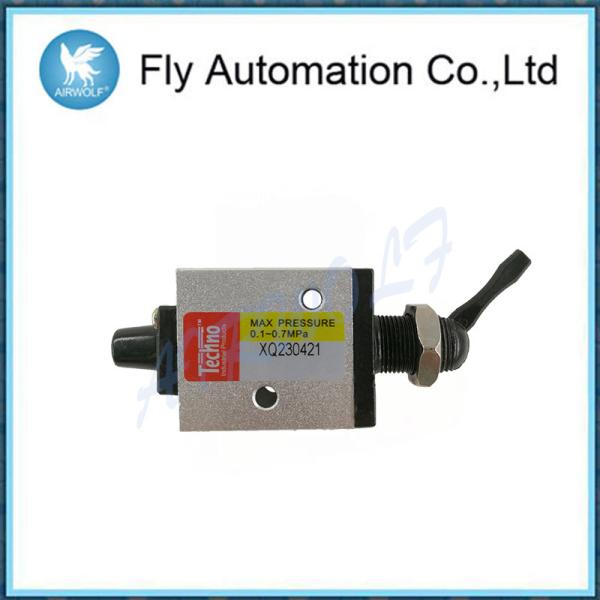 Convenient Operation Pneumatic Manual Valve Stainless Steel Toggle Lever
