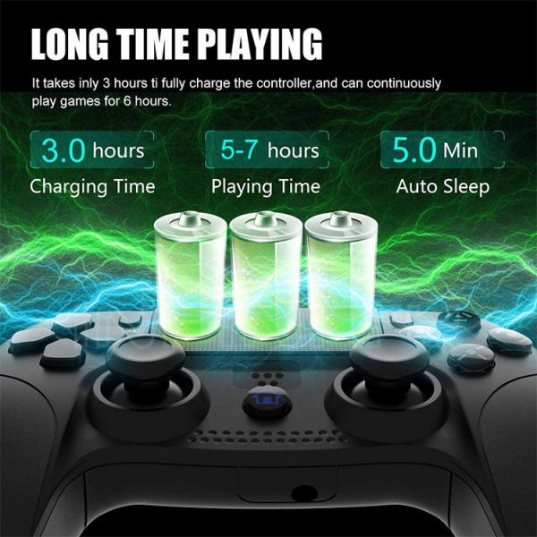 Black Home 500mA Ps4 Wireless Gaming Controller For Kids