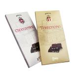 Chocolate And Cookie White Cardboard Food Boxes Packaging Flat Shipped