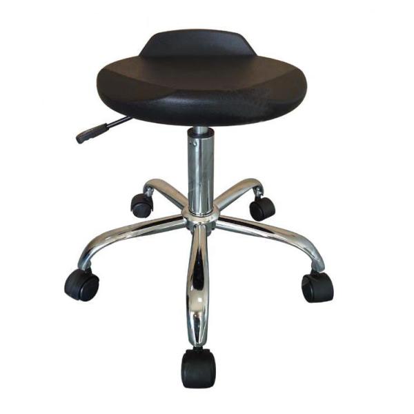 Static Control ESD Safe Chairs w/Short Backrest Puncture Resistant Surface Color Black