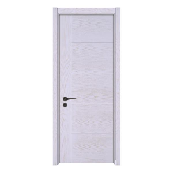 Modern Apartment Teak Wood Main Door Waterproof 208cm Height