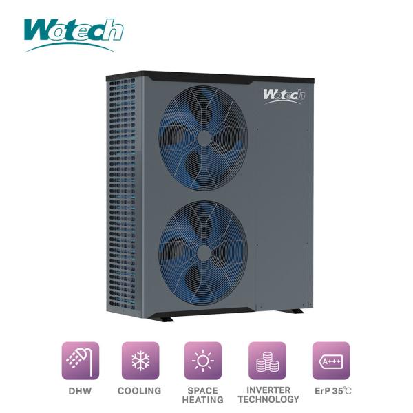 22kw R32 Air To Liquid Heat Pump Three Phase Inverter Monoblock Heat Pump For Heating