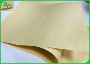 Cheap Biodegradable Bamboo Pulp Paper 70g 90g Brown Packaging Paper For Food Wrapper for sale