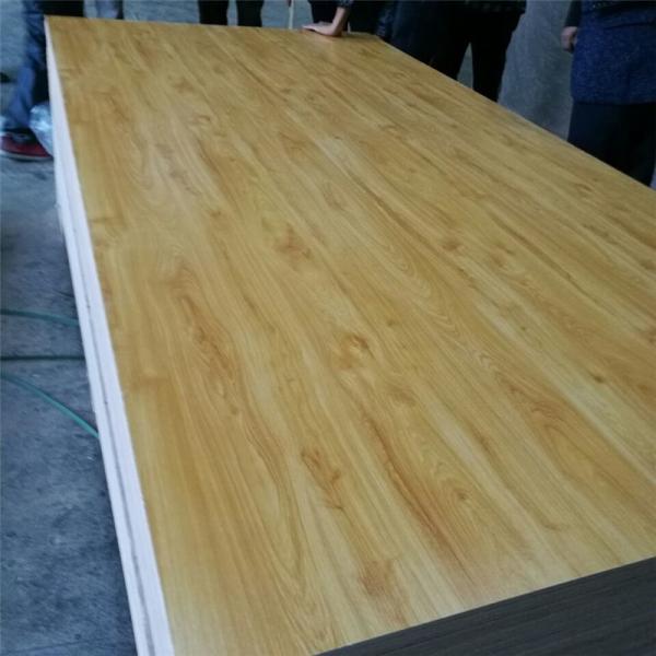 E1 Glue Poplar Core White Faced Plywood Sheets For Furniture