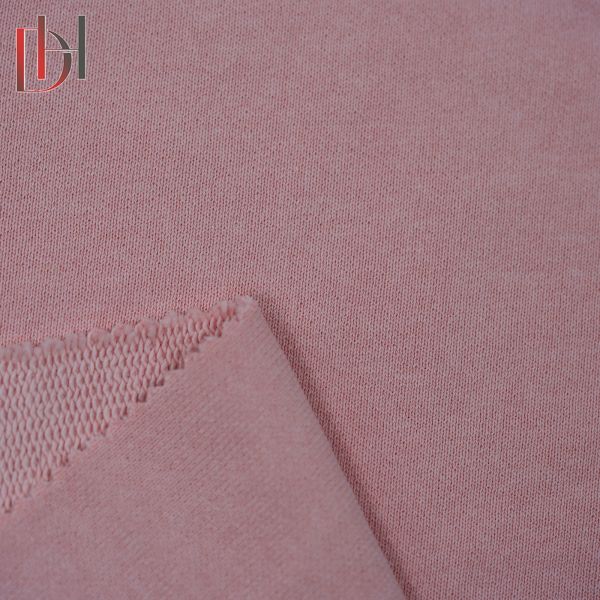 410gsm Heavyweight Hoodie Fabric Eco Friendly 100% Cotton Sportswear Fabrics