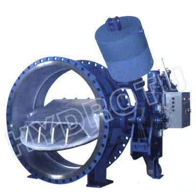 Quality Large Hydraulic Counter Weight Butterfly Valve wholesale