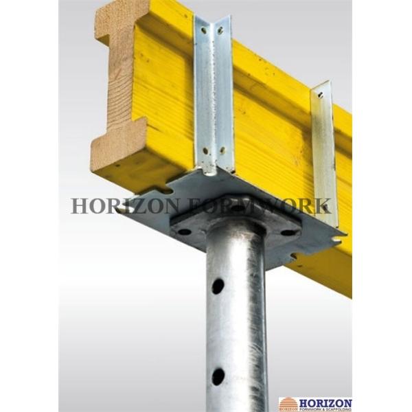 Q235 Steel Steel Formwork System Four - Way Fork Head Supporting H20 Beams