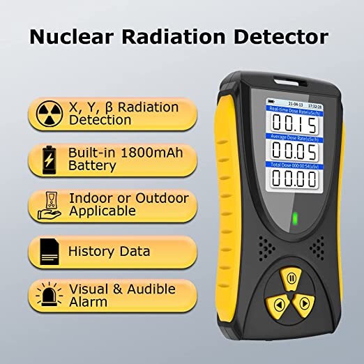Portable Nuclear Detector Counter Radiation Measuring Device For X β And V Ray
