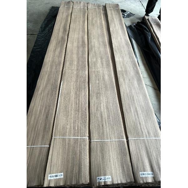 Natural American Walnut Quarter Cut  Veneer Sheet With 0.2mm Thickness For Plywood
