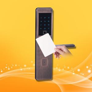 Cheap Bluetooth Fingerprint Card Reader Access Door Lock Control System Security Entry for sale