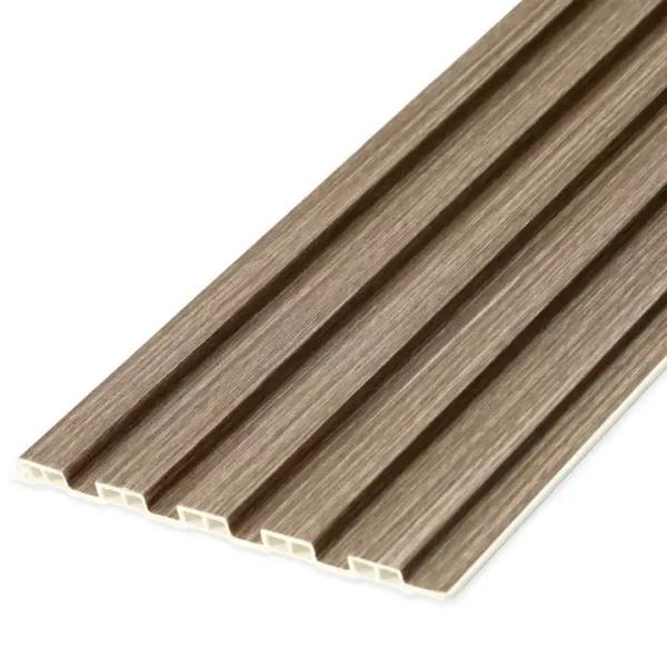 Interior PVC Wall Ceiling Panel WPC Plastic Composite Cladding Wood Strip