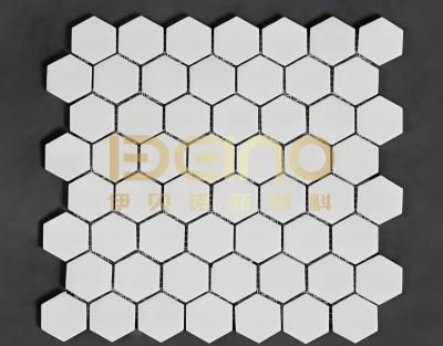 Wear Resistant Ceramic Mosaic Tile Hexagon Alumina Ceramic Lining Sheet