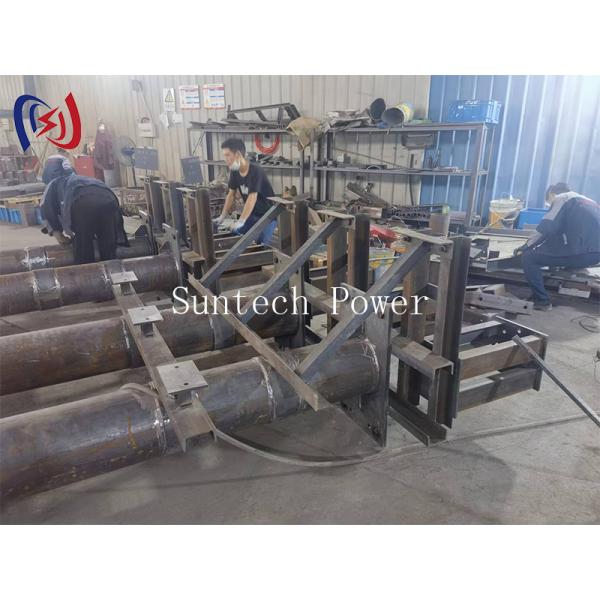 Professional Steel Pipe Cable Tray with Organized Cable Management Robust Construction and Safety Assurance for Power Line Support