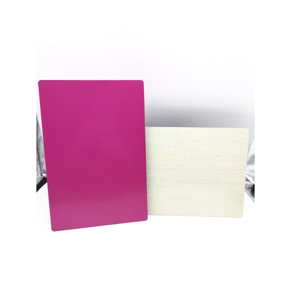 Decorative Fire Rated Aluminium Composite Panel , 3mm ACP Sheet 2440mm Length