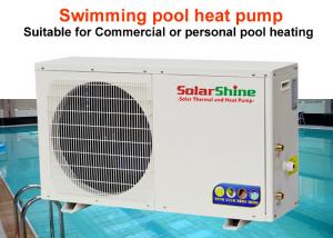 Energy Saving Swimming Pool Heat Pump 3 HP To 25 HP Power Low Noise