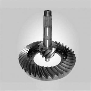 Cheap C45E 1030 Carbon Steel Roller Mill Bevel Pinion Gear with quenched and tempered steel for sale