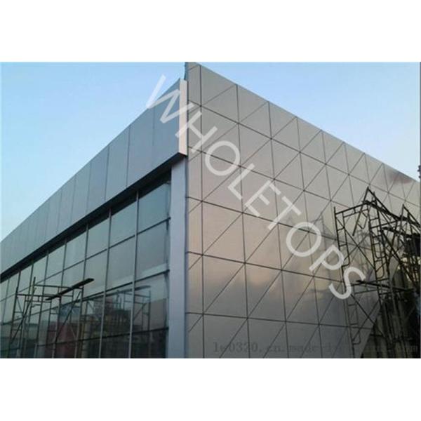 SGS 4.0mm PVDF Finished Aluminum Decorative Panels / Aluminium Coated Panel