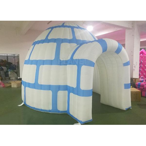 Flexible Inflatable Snow Igloo , Inflatable Kids Tent 4.22 X 3.7 X 3.0 MH