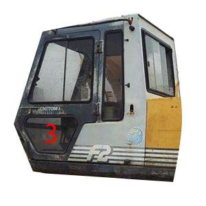China OEM Windshield Tempered Glass Replacement SUMITOMO Excavator on sale
