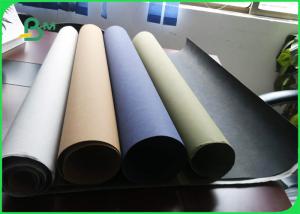 Cheap 0.55mm White / Blue / Black Kraft Liner Paper Fabric For Shopping Bag / File Folder for sale