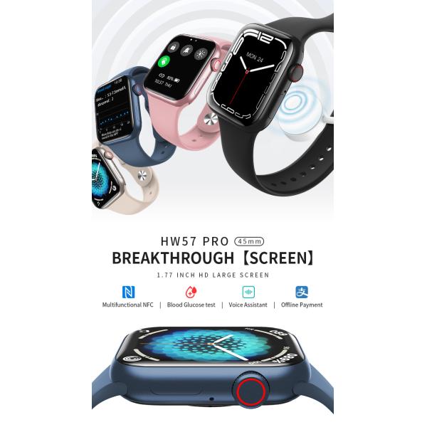 1.77inch 320*380 TFT Square Screen Smartwatch Health Data Sharing
