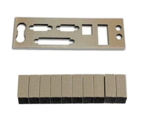 FOF EMI Shielding Gasket Material Fabric Over Foam Conductive