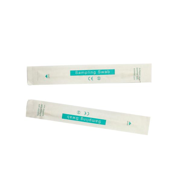CE Approved Medical Disposable Specimen Collection Sterile Nylon Flocked Nasopharyngeal Swab