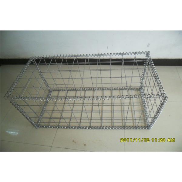 Galvanised Welded Gabion Wire Mesh Box For Garden Landscaping
