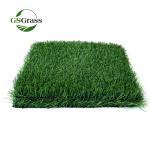 Durable Two Color Playground Artificial Grass Natural Looking Synthetic Turf