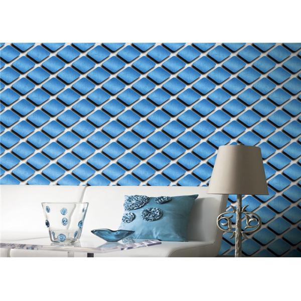 Waterproof 3D Effect Modern Textured Wallpaper With Pvc Vinyl Materials