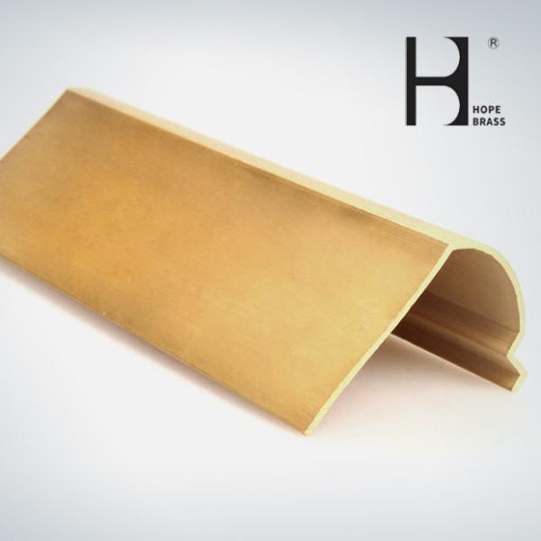 ODM Brass Stair Handrail , Anti Corrosion Decorative Interior Handrails