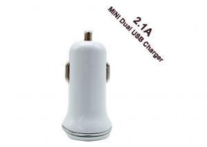 China Fast 2.1A Mini USB Car Charger With LED Lamp Compatible For IOS Android on sale