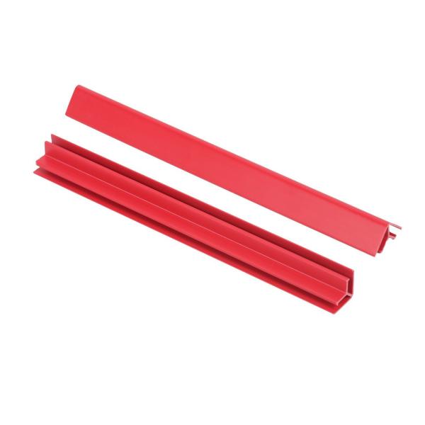 Durable PVC Plastic Corner Extrusion Profile